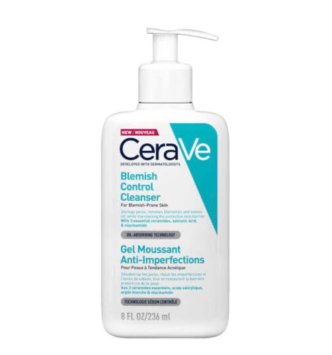CeraVe Blemish Control Face Cleanser