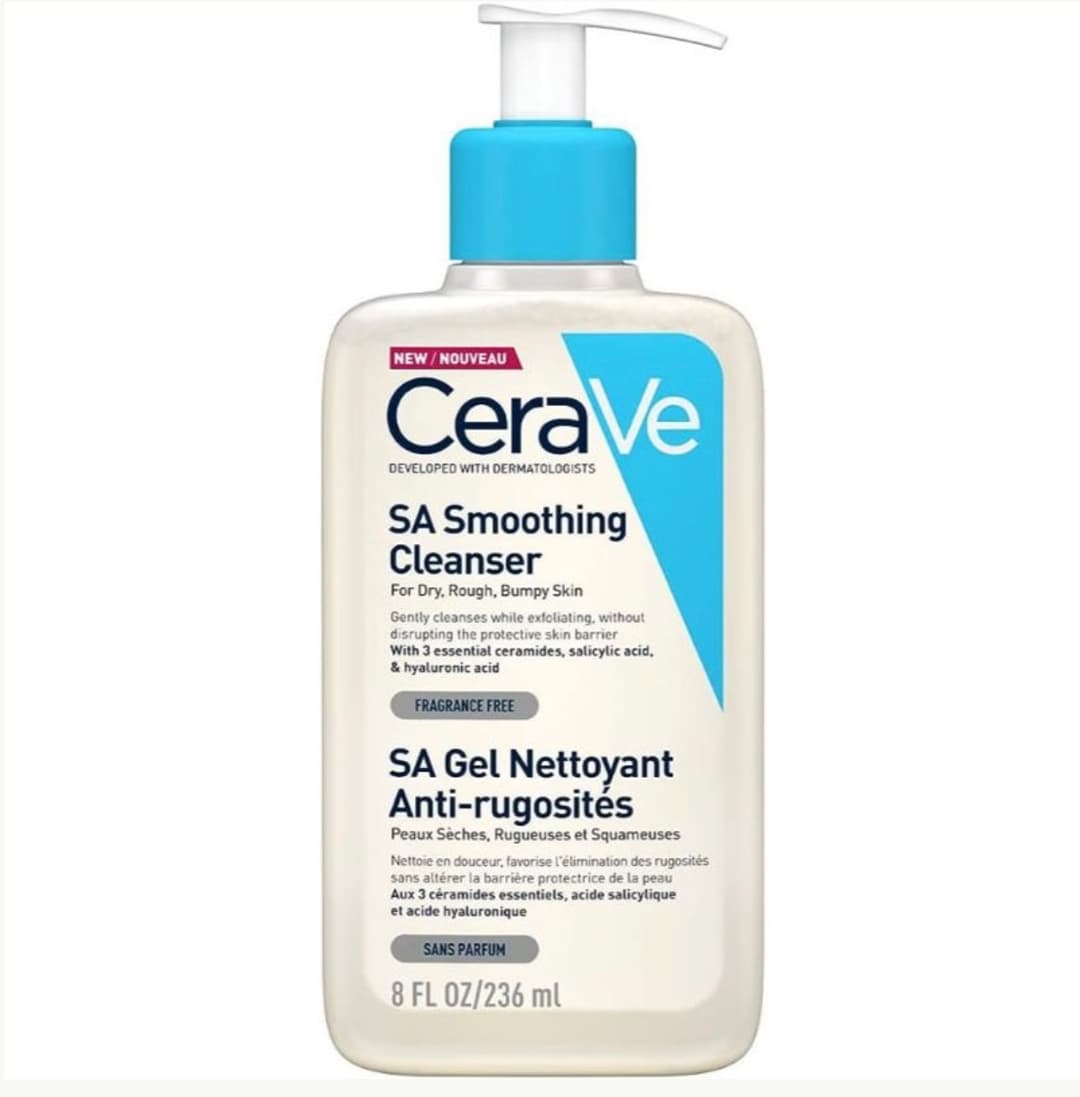 Cera Ve SA Smoothing Cleanser for Dry, Rough, Bumpy Skin